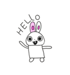 つかいやすいうさぎ（個別スタンプ：1）