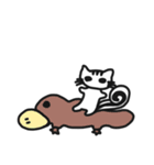 しましまりす（個別スタンプ：16）