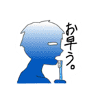駄目過ぎて救えない(居そうな)社員。（個別スタンプ：24）
