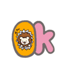 ライオンになりたいシロクマ 日常スタンプ（個別スタンプ：9）