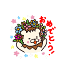 ライオンになりたいシロクマ 日常スタンプ（個別スタンプ：16）