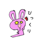 うさぎのももかげ（個別スタンプ：21）