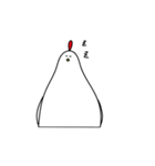 ニワトリ ケビン（個別スタンプ：25）