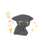 バイトに行きたくないねこ(仮)（個別スタンプ：3）