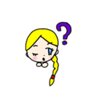 鈴原茉莉の女の子のスタンプ➀気持ち編（個別スタンプ：5）