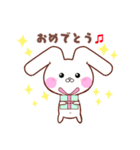 たれ耳うさぎ＊うさころの日常＊1（個別スタンプ：30）