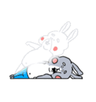 うさぎふっくら（個別スタンプ：11）