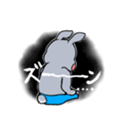 うさぎふっくら（個別スタンプ：12）