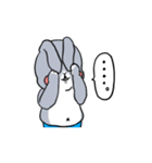 うさぎふっくら（個別スタンプ：14）