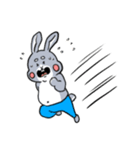 うさぎふっくら（個別スタンプ：18）