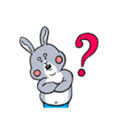 うさぎふっくら（個別スタンプ：30）