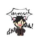 猫になった猫ニキさん（個別スタンプ：9）