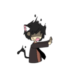 猫になった猫ニキさん（個別スタンプ：12）