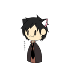 猫になった猫ニキさん（個別スタンプ：14）