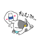 白バラみるく雪 かわいいゲットスタンプ！（個別スタンプ：6）