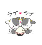 白バラみるく雪 かわいいゲットスタンプ！（個別スタンプ：8）
