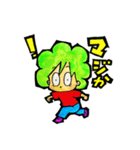 モジャ子の代弁A（個別スタンプ：7）