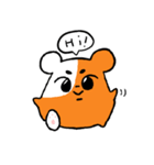 ハッピーハムスターの感情表現！（個別スタンプ：2）