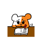ハッピーハムスターの感情表現！（個別スタンプ：21）