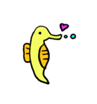 うみの生き物（個別スタンプ：16）