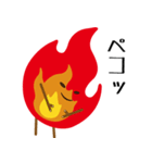 炎上くんスタンプ（個別スタンプ：27）