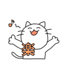 ねこのかんきち～漢字1文字スタンプ～（個別スタンプ：2）