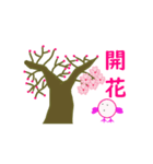 春の桜とお花見スタンプ（個別スタンプ：5）
