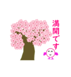 春の桜とお花見スタンプ（個別スタンプ：16）