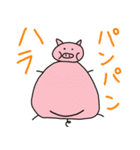 落書きブタさん へたゆるスタンプ（個別スタンプ：19）