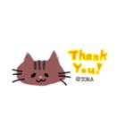 【TORA】とらの毎日使えるスタンプ(英語編)（個別スタンプ：4）