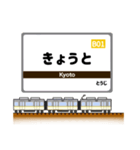 関西私鉄の駅名標 vol.11（個別スタンプ：1）