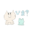 ミケとピョン（個別スタンプ：2）