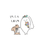 あざらしとりす（個別スタンプ：9）