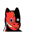 赤べこ 追加パック [赤べこマン]（個別スタンプ：3）