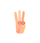 The Hand-shaped alien（個別スタンプ：5）
