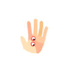 The Hand-shaped alien（個別スタンプ：7）