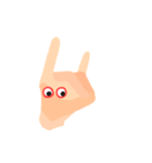 The Hand-shaped alien（個別スタンプ：12）