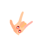The Hand-shaped alien（個別スタンプ：14）