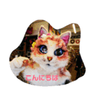 しゃんにゃんの猫スタンプ（個別スタンプ：5）