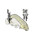 ドジョウは、eel？（個別スタンプ：5）