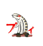 ドジョウは、eel？（個別スタンプ：7）
