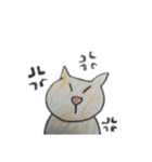くまとねこのなかよしスタンプ（個別スタンプ：37）