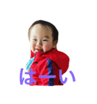樹くんの〜困った笑った真顔（個別スタンプ：2）