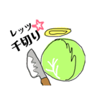 キャベ神とキャベツの民。（個別スタンプ：31）