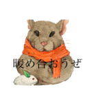 労わってくれるデグー（個別スタンプ：5）