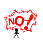 棒人間で呟く（個別スタンプ：24）