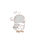 くびまわりモフロウ（個別スタンプ：4）