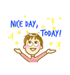 英語でスタンプ♬ 4（個別スタンプ：1）