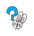 ウサギのペチコ 2（個別スタンプ：3）