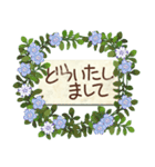 春の花とメッセージ (日本語)（個別スタンプ：26）